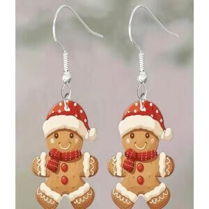 Cute Gingerbread Earrings